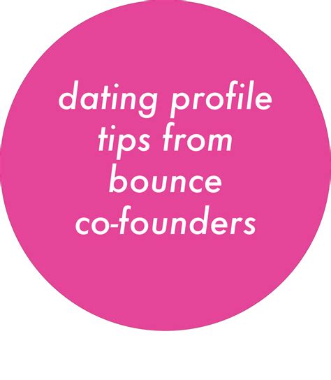 bounce dating profile